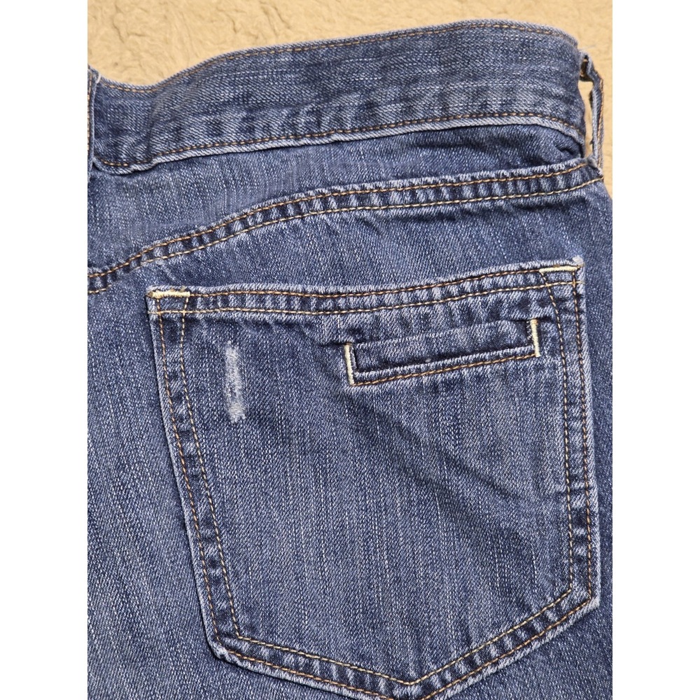 Old Navy Distressed Regular Straight Leg Jeans Size 12 - Picture 6 of 6